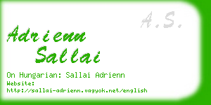 adrienn sallai business card